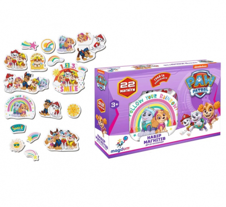 Набір магнітів Щенячий патруль "Друзі назавжди", ML4034-03