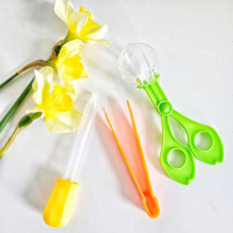 Набір пінцетів та піпетка