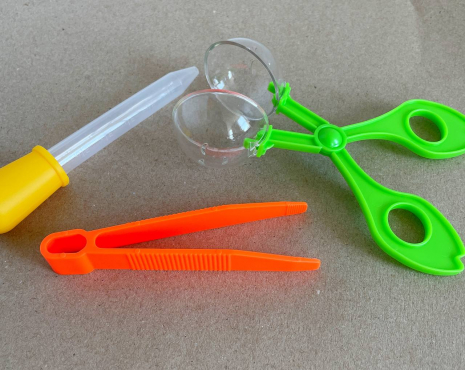 Набір пінцетів та піпетка