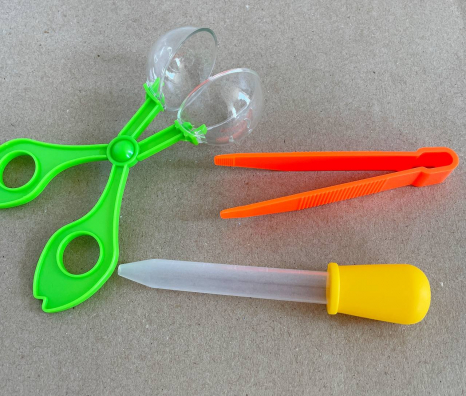 Набір пінцетів та піпетка