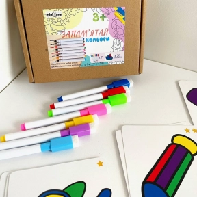 Настольная игра на развитие памяти Запомни цвета