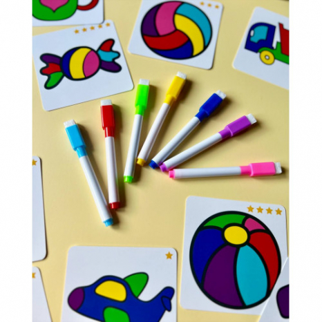 Настольная игра на развитие памяти Запомни цвета