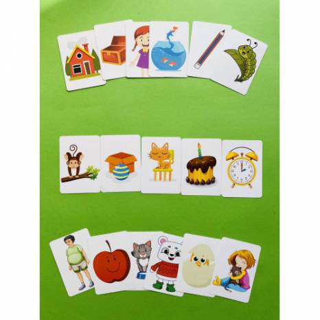 Настольная игра на развитие внимания и памяти Живые рисунки