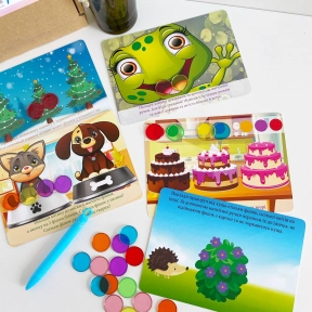 Розвиваюча навчальна гра для дошкільнят Магнітний рахунок