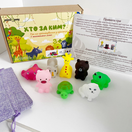 Розвиваюча гра "Хто за ким", MMT-035