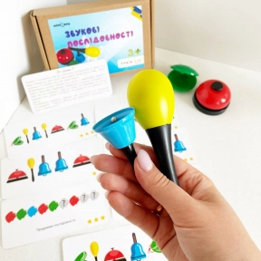 Развивающая игра с карточками – задачами Звуковые последовательности