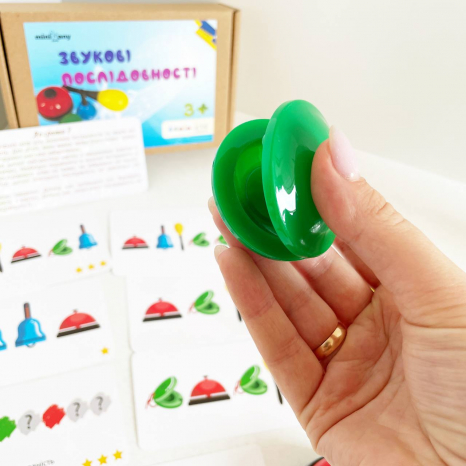 Розвиваюча гра з картками - завданнями Звукові послідовності