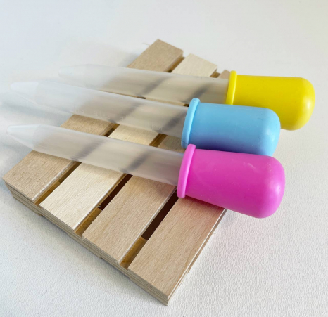 Развивающая детская тактильная пипетка 5 мл (цена за 1 шт)