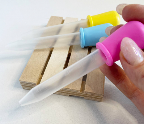 Развивающая детская тактильная пипетка 5 мл (цена за 1 шт)