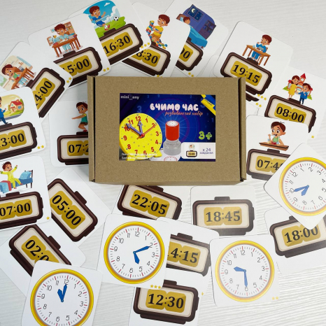 Навчальний набір Вчимо чаc, MMT-057