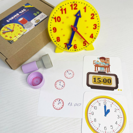 Навчальний набір Вчимо чаc, MMT-057