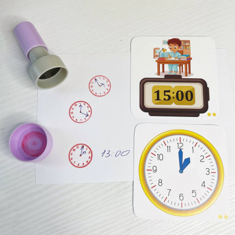 Навчальний набір Вчимо чаc, MMT-057