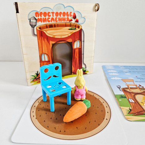 Развивающий набор с карточками-заданиями Пространственное мышление