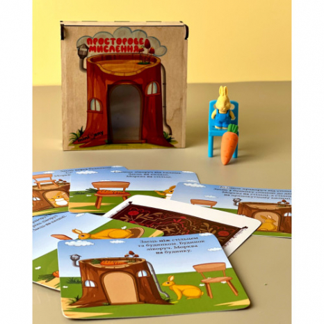 Развивающий набор с карточками-заданиями Пространственное мышление