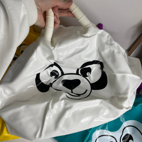 М'яч для фітнеса MS 0483-2 з ріжками, 45см., 10видів, 450г., кул., 21-15-4см.