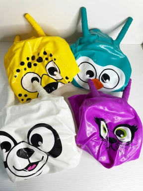 М'яч для фітнеса MS 0483-2 з ріжками, 45см., 10видів, 450г., кул., 21-15-4см.