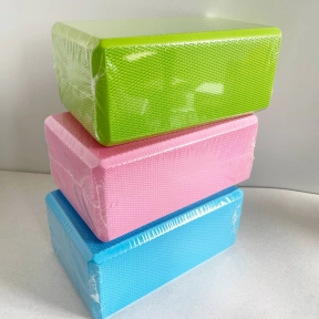 Блок для йоги EVA, толщина – 10 см, 150-180 грамм, (цена за 1 блок), MS 0858-15