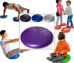 Подушка масажна балансувальна для йоги MS 1651