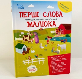 Дитяча література. Матусина бібліотечка.Перші слова малюка. Розглядай, називай, запам'ятовуй. МТБ020