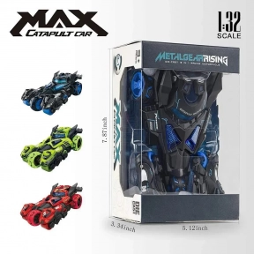 Машинка-катапульта інерційна 3 в 1 Max Catapult Car світло,звук