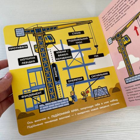 Машини-помічники : Великі машини. Бульдозер, екскаватор, бетонозмішувач та інші N1635002У