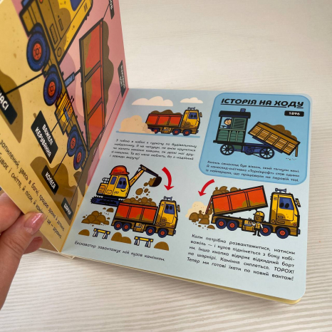 Машини-помічники : Великі машини. Бульдозер, екскаватор, бетонозмішувач та інші N1635002У