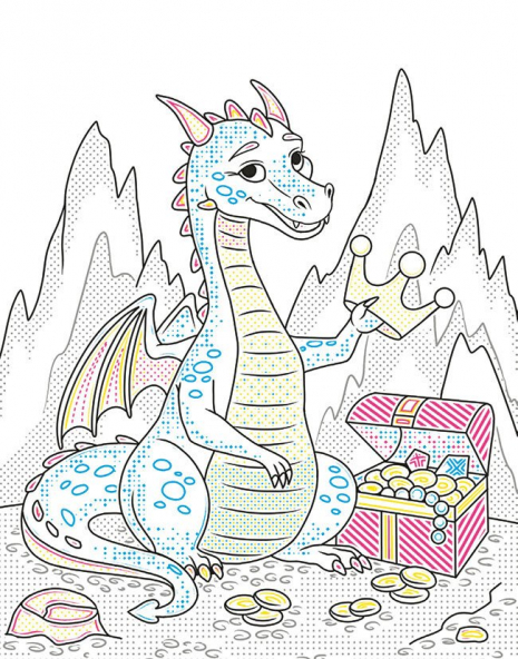 Водна розфарбовка Пензлик і вода : Лицарська доба N2048001У