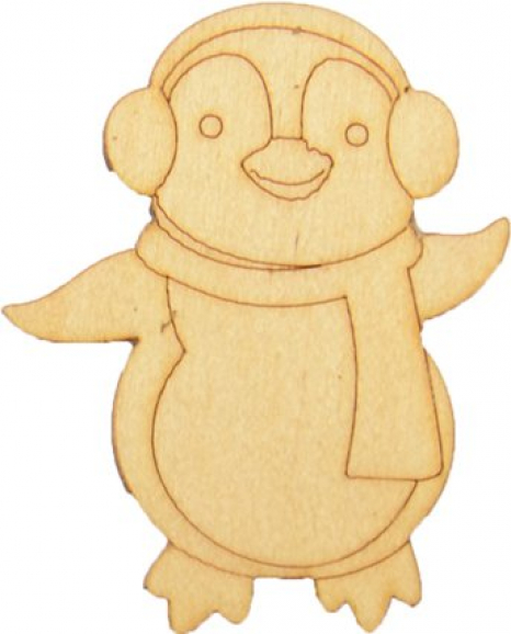 Набор для творчества новогодний "Роспись акриловыми красками "Новогодние игрушки-олень и пингвин" НГ