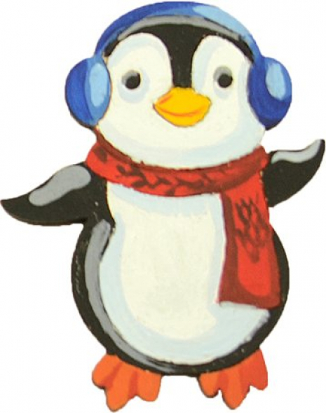 Набор для творчества новогодний "Роспись акриловыми красками "Новогодние игрушки-олень и пингвин" НГ