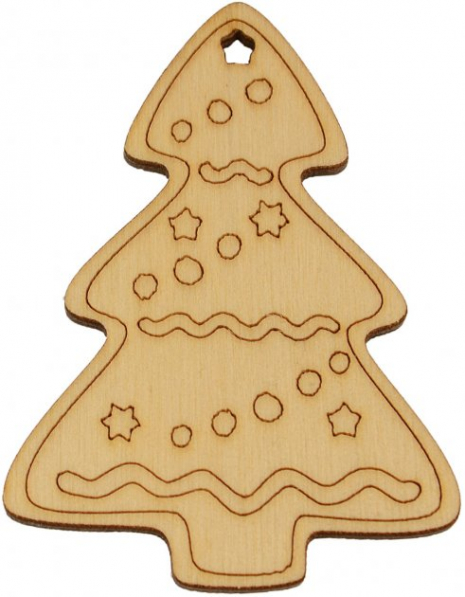 Набір для творчості новорічний "Розпис акриловими фарбами "Новорічні іграшки-куля та ялинка" НГ-002/4 Умняшка