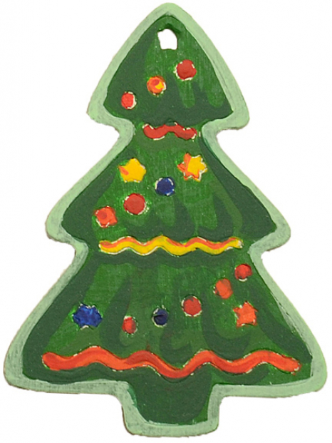 Набір для творчості новорічний "Розпис акриловими фарбами "Новорічні іграшки-куля та ялинка" НГ-002/4 Умняшка