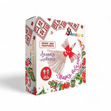 Набір дитячої творчості "Лялька-мотанка "Пташка-веснянка"