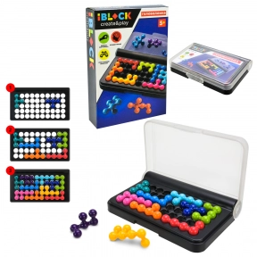 Детская логическая игра – головоломка с трехмерными элементами IBLOCK PL-724-112