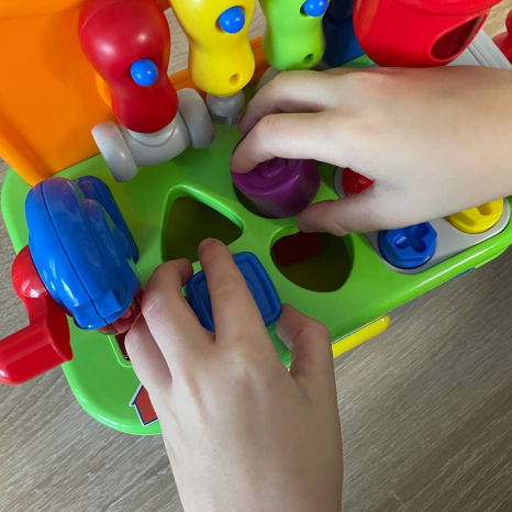 Набор столик игрушечных инструментов со световыми музыкальными эффектами PL-724-32