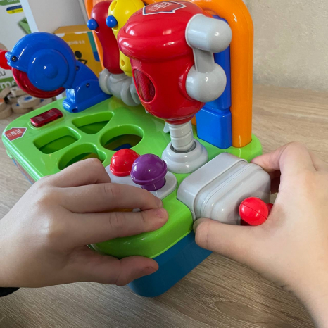 Набор столик игрушечных инструментов со световыми музыкальными эффектами PL-724-32