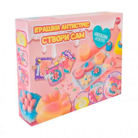 Набір для творчості: створення лапки та сквішів PL-725-18