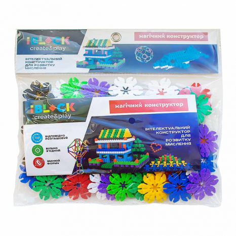 Конструктор IBlock Create&Play Квіти