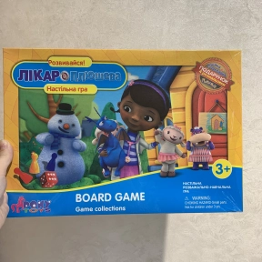 Дитяча настільна гра - бродилка Лікар Плюшева, EuroToys