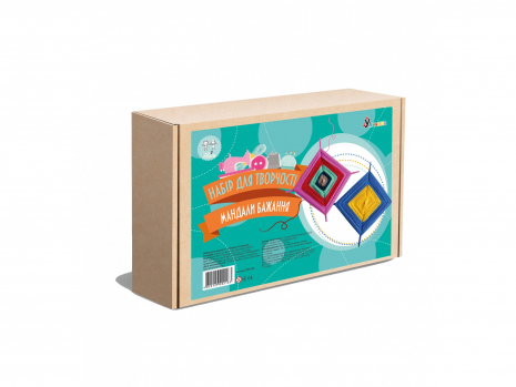 Набір для творчості "Плетіння-Мандали бажання"