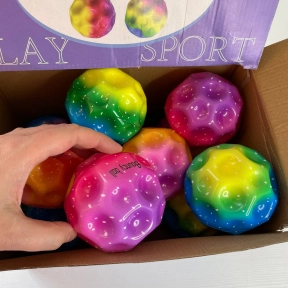 Попрыгунчик ball 8 см (с подсветкой)