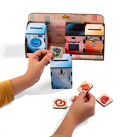 Дерев'яний сортер - комодик Побутова техніка Ubee ПСД001