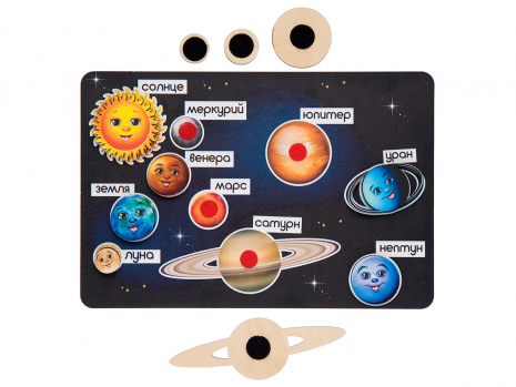 Планеты на липучках "Космос" Ань-Янь. ПСД021