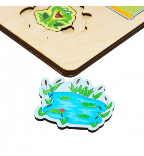 Сортер "Хто де живе?" Ань-Янь. ПСД059