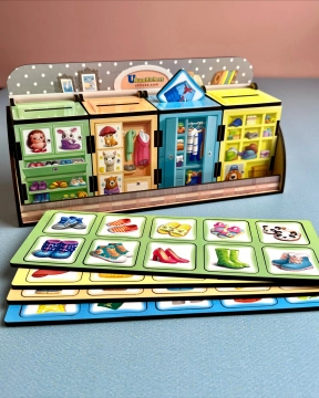 Комод - сортер Чарівна скринька Диво-шафа ПСД061 Ань-Янь