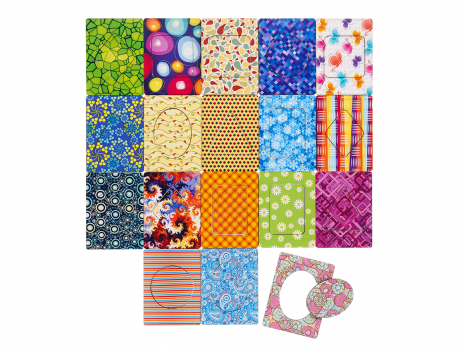 Деревянные досочки Сегена с узорами Ань-Янь. ПСД084