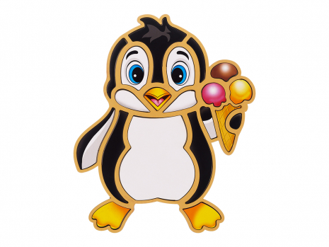 Контурний пазл "Пінгвін" Ань-Янь. ПСД120