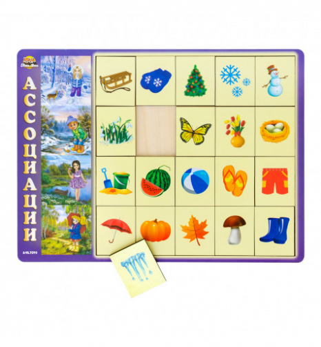 Сортер - ассоциации "Времена года" Ань-Янь ПСД122