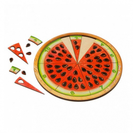 Дерев'яна іграшка сортер "Кавун-2" ПСД171 Ань-Янь