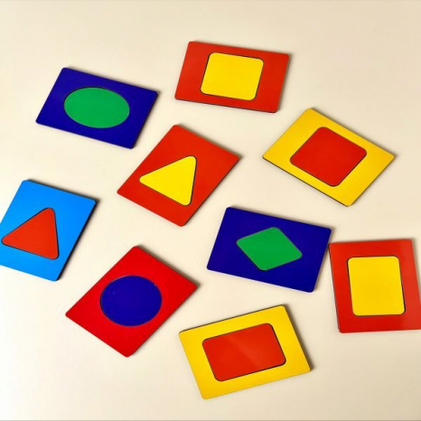 Дощечки Сегена: фигуры, цвета, Ань-Янь. ПСД212