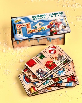 Настільна дитяча гра Доміно пазл ПСД240 Ubee